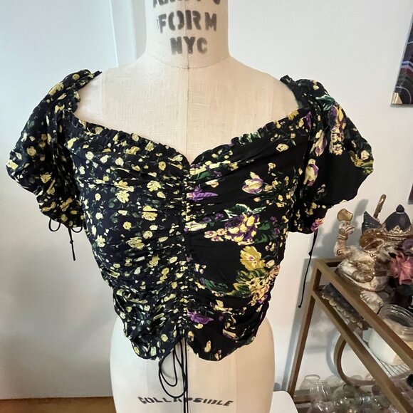 FOR LOVE & LEMONS Eileen Off-The-Shoulder Top Size Small - Picture 5 of 12